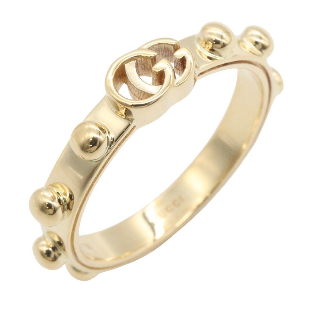 Gucci Gg Running Ring 18Kyg Yellow Gold #366239G93B